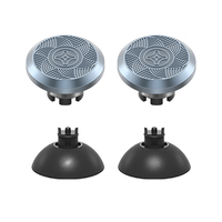 Manettes de jeu interchangeables avec design gravé pour PS5, manettes amovibles pour manette PS5 Edge, boutons métalliques durables