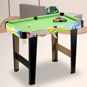 Gran oferta de juguetes de madera de 24 pulgadas, mesa de billar Mini, juguetes educativos para niños, mesa de billar y billar con palo de taco para uso en interiores - Product Image 2