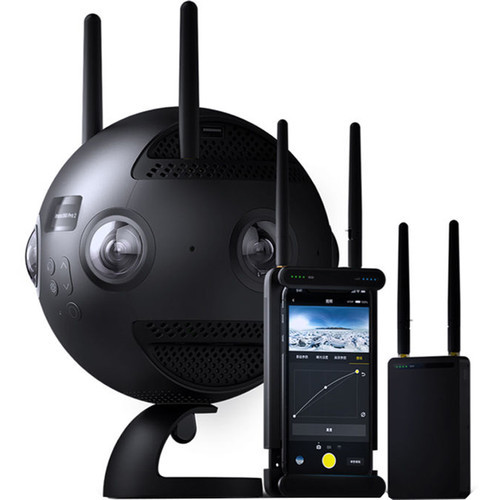 Insta360 Pro II 360 8K VR Spherical Action Camera with 10x Optical 145 Wide Angle FarSight Monitoring MicroSD 3.6" Screen