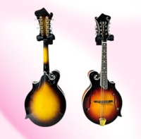 Vente chaude Mandoline Épicéa + Érable Solide Top avec EQ Vente en gros Diverses couleurs Disponibles KMF630E