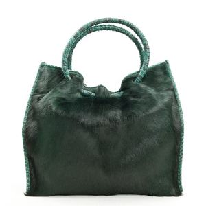 תיקי פרווה יוקרה לנשים תיקי נחש אלגנטיים ארנק עור אקזוטי גברת ארנק אופנה תיקי עור בהתאמה אישית - Product Image 3