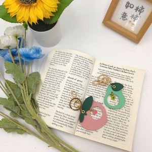 Llavero de piel sintética rosa con diseño de fruta, elegante y original, para bolso, regalo, amuleto de piel, ideal para regalar - Product Image 2