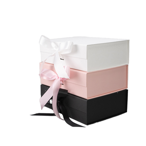Plain Glossy Lamination Folding Rigid Paper Packaging <b>Box</b> Custom Magnetic <b>Lid</b> Closure Gift <b>Cardboard</b> Sponge Lined Recycled - Product Image 3