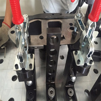 Plateforme modulaire de soudage 3D en acier pour outils, gabarits interchangeables pour opérations de soudage automatisées et manuelles