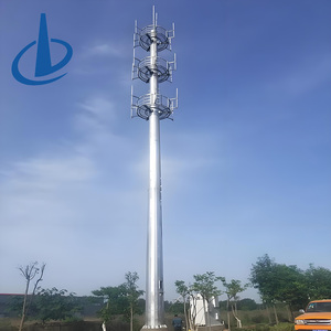 Torre Monopolo Celular Galvanizada para BTS, de Grado Sísmico, Construida con Acero de Alta Resistencia, Diseño ANSI/Tia-222-G/H/F - Product Image 5