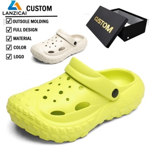 Nuevas Sandalias de Verano para Mujer <span class=keywords><strong>y</strong></span> Hombre, Plataforma Gruesa, Deslizantes, Suaves, de Eva, Unisex, Deportivas, Casuales, para Playa - Product Image 1