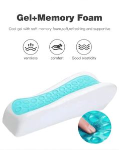 Coussin multifonctionnel en mousse à mémoire <span class=keywords><strong>de</strong></span> forme Gel Coussin ergonomique pour accoudoir Coude Oreiller reisekissen pour voiture <span class=keywords><strong>bureau</strong></span> avion - Product Image 6