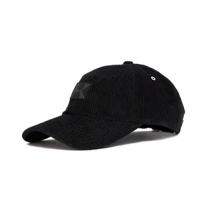 Cappelli da Golf per papà ricami di alta qualità con 5 pannelli in velluto a coste con Design personalizzato cappellino da Baseball