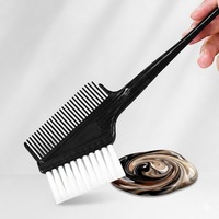 Pinceau de coloration capillaire personnalisable à poils en nylon, manche en plastique, étanche, pour salon de coiffure – Meilleure vente