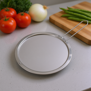 กระชอนกรองอาหารสแตนเลสแบบดีลักซ์ ขนาด 10 นิ้ว ตาข่ายละเอียด สำหรับทำอาหารและเตรียมอาหาร - Product Image 3