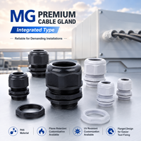 MG Metric Thread Kabel verschraubungen Split Typ Nylon Wasserdicht Reichweite 4 ~ 50mm OEM Support MG12 MG16 MG20 MG25 MG32 MG40 MG50 MG63