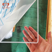 Feuilles de plastique acrylique transparent transparent 4x8ft 3mm 4mm 5mm 6mm Tailles disponibles Feuille acrylique coulée pour la publicité Découpe laser