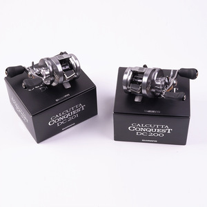   Moulinet de pêche Cq Dc Drum Reel 200 en alliage d'aluminium avec frein électronique pour lancer longue distance - Product Image 2