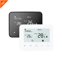 Sistema de calefacción de agua con termostato digital WiFi de diseño moderno con integración inteligente en el hogar para apartamentos con acceso remoto