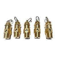 Pression d'ouverture de 1/8 pouces 7 bars NPT ou soupape de décharge de sécurité en laiton filetée G