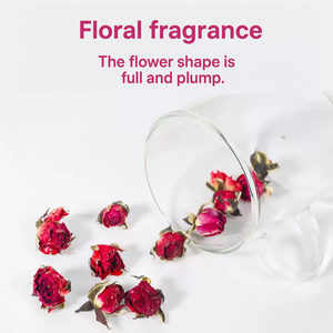 Golden Rim Rose Scented Flavored Health Tea-Bulk Packaging Calm Nerves Beautify Skin &amp; Relieve Menstrual Discomfort - Product Image 5