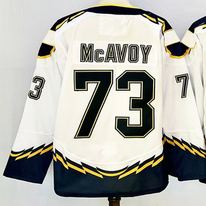 Camisetas de Hockey Cosidas para Hombre 63 Brad Marchand 1 Jeremy Swayman 88 David Pastrnak 18 Pavel Zacha 73 <span class=keywords><strong>Charlie</strong></span> McAvoy - Product Image 5