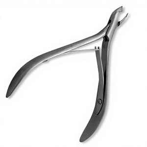 ASAP Professional Carbon Steel Toenail Set Nail Cutter Clipper Curved Blade Wide Jaw Opening for Chiropody Podiatry Ingrown - Product Image 1