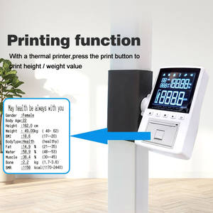 <span class=keywords><strong>เครื่อง</strong></span>ชั่งน้ำหนักร่างกายแบบดิจิทัลพร้อมวัดส่วนสูงสำหรับร้านขายยา - Product Image 3