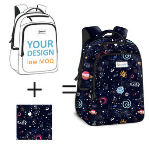 Sac à Dos Scolaire Personnalisé avec Logo Imperméable Tendance <span class=keywords><strong>pour</strong></span> Enfants Adolescents Étudiants – Lot <span class=keywords><strong>de</strong></span> 2 Pièces Haute Qualité <span class=keywords><strong>pour</strong></span> Garçons et Filles - Product Image 2