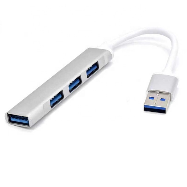 Aluminum Usb3.0 Hub 5Gbps 4-in-1 in 1 Usb c Hub Multiport Usb2.0 4 in 1 Usb c Hub Multiport Adapter