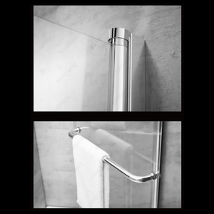Cristal templado de lujo para puerta de baño, pantalla de <span class=keywords><strong>bañera</strong></span> de ducha, calidad prémium, barato - Product Image 2