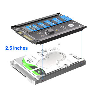 <span class=keywords><strong>M</strong></span>.<span class=keywords><strong>2</strong></span> NGFF B - Key SATA SSD 转 SATA 3.0 适配器转换器，适用于 2230/2242/2260/2280 <span class=keywords><strong>M</strong></span>.<span class=keywords><strong>2</strong></span> SATA SSD，带框架支架 - Product Image 6