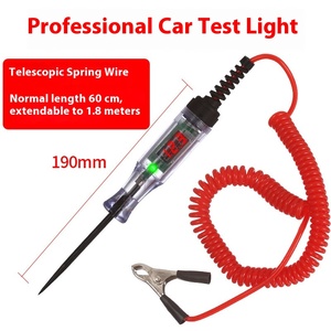 จอแสดงผลดิจิตอล LED สำหรับทดสอบวงจรไฟฟ้า ตรวจจับฟิวส์ 12V 24V 70V เครื่องมือซ่อมรถยนต์ เครื่องทดสอบแรงดันไฟฟ้ารถยนต์แบบปรับแต่งได้ - Product Image 2