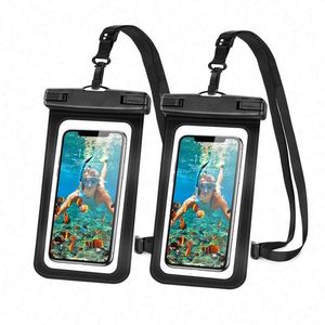 Sac étanche pour téléphone portable en PVC de grande capacité, prix de gros, pour la natation - Product Image 3