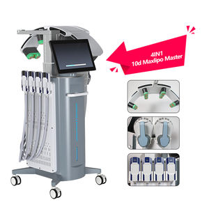 Equipo de Contorno Corporal Láser 10D No Invasivo, Modelo Vertical ALS499, Modos Automático/Manual, 4 Manijas, 532nm, Lo Más Nuevo en Moldeado Corporal - Product Image 3