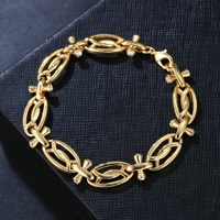 VANFI Ensemble de bijoux plaqué or avec croix en alliage de zinc et strass