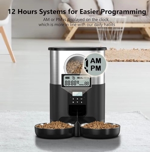 Comedero Automático para Mascotas, Resistente al Agua IPX5, de Plástico de Grado Alimenticio, con Pantalla LCD y Diseño Portátil para Perros - Product Image 6