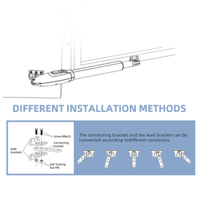 Cổng tự động mở cánh đơn Turtech SWG-B-300-DC thiết kế hiện đại, tích hợp Wifi và bộ điều khiển ra vào. - Product Image 5