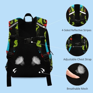 Low MOQ High Quality Anti-Theft Dinosaur Children School Bag Primary School Book Bag - Product Image 4