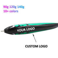 TG 90g 120g 140g Leurre dur artisanal en bois, type stickbait, pour pêche en mer en bateau, thon GT et gros gibier