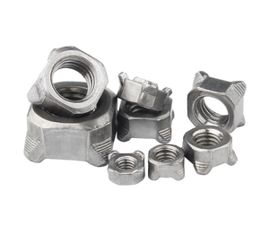 Vis carrées en acier inoxydable de haute qualité du fabricant chinois <span class=keywords><strong>Cage</strong></span> <span class=keywords><strong>écrou</strong></span>s filetés ronds à quatre côtés <span class=keywords><strong>écrou</strong></span> à souder - Product Image 2