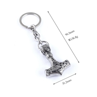 Arceau de Thor en argent massif, pendentif, amulette nordique Viking, collier, pendentif avec amulette scandinave