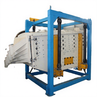 Machine de classification et de tamisage du sable fin |   Fournisseur de tamis vibrant linéaire automatique à balançoire carrée