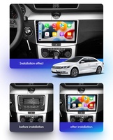 Lecteur multimédia HD pour VW Passat 7 B7 2011-15 autoradio Android Navigation GPS Carplay vidéo 4G