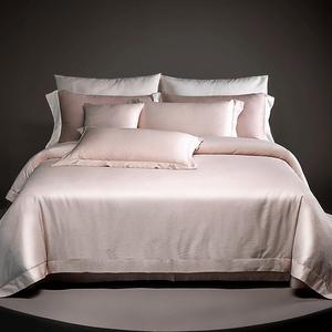 Set di biancheria da letto Queen Size Vintage moderno 100% lenzuola di cotone con tessuto in stile semplice borsa confezionata - Product Image 1