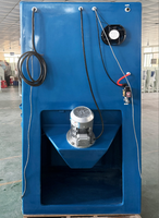 Cabine de sablage humide à base d'eau 6868/9070/9090 pour le nettoyage des moules, la finition des pièces industrielles et la suppression de la poussière
