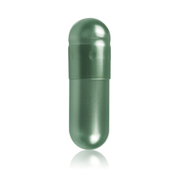Capsules Vides en Gélatine Verte de Qualité Pharmaceutique OEM ODM avec Logo Personnalisé Fournisseur d'Usine Certifié GMP/HALAL/ISO