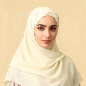 Cotton 110*110 Cm <b>Square</b> Hijab Scarf Spring Outing Fashionable Hijab <b>Square</b> - Product Image 1