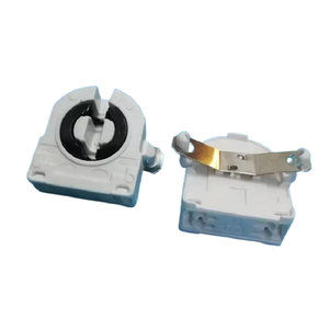 Soporte <span class=keywords><strong>de</strong></span> Lámpara fluorescente LED, rejilla <span class=keywords><strong>de</strong></span> <span class=keywords><strong>Faro</strong></span>, casquillo <span class=keywords><strong>de</strong></span> Base <span class=keywords><strong>de</strong></span> tubo T8 con resorte - Product Image 1