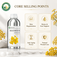 Formulation de parfum professionnelle à l'huile essentielle d'hélichryse (Helichrysum Italicum) – Accent floral miellé et ensoleillé