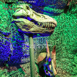 Modèle de Fossile de Dinosaure Artificiel de Qualité Muséale, Simulation de Fossile de Dinosaure, <span class=keywords><strong>Squelette</strong></span> de Dinosaure T-Rex pour Exposition Muséale - Product Image 4
