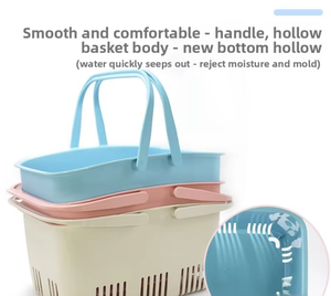 Canasta de Compras Portátil de PP para Cosméticos, Paquete de 10 Unidades, Ideal para Tiendas de Conveniencia - Product Image 4