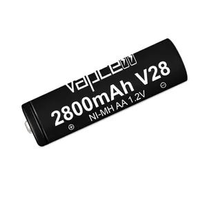 גלילי Vapcell NiMh V28 AA 2800mAh 1.2V עבור עבור צעצוע מצלמה mouseetc