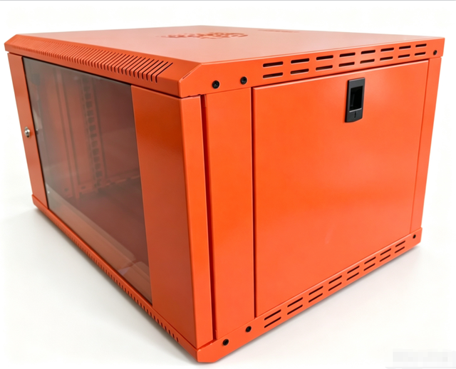 9U Wall-Mounted Network Cabinet, 19-Inch Data Center Server Rack
