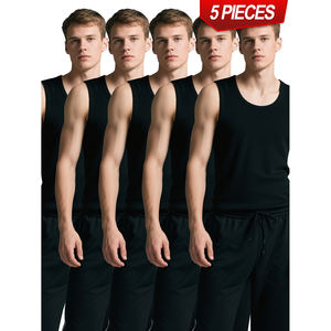 Ultra-Breathable & Moisture Wicking for Active Wear High-Performance Men's <b>Sleeveless</b> Tank Tops - Product Image 2